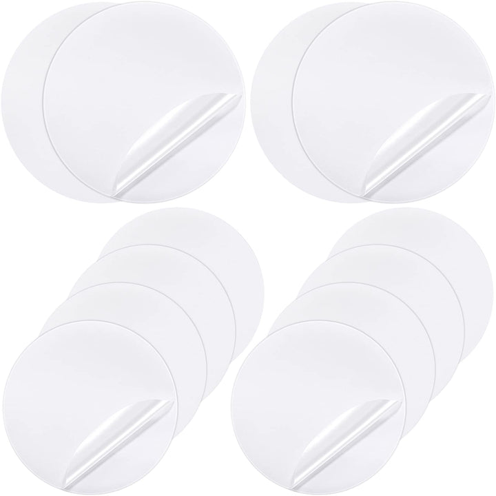 80 Pieces Self-Adhesive Pool Repair Patch Kit Vinyl Plastic Repair Patch Pool Patches for Above Ground Pools Inflatable Boats Products (6 x 6 cm)