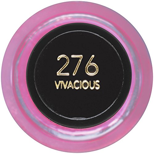 Revlon Nail Enamel, Chip Resistant Nail Polish, Glossy Shine Finish, in Pink, 276 Vivacious, 0.5 oz