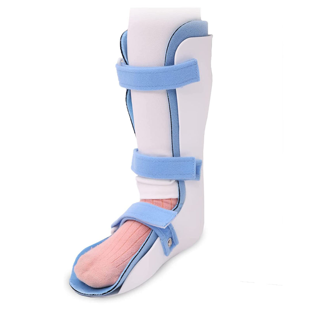 Kids AFO Drop Foot Brace Baby Ankle Foot Orthosis Night Splint for Children Toddler Pediatric Strephenopodia Support Strephexopodia Splint Walking with Shoes or Sleeping (XL-Left)