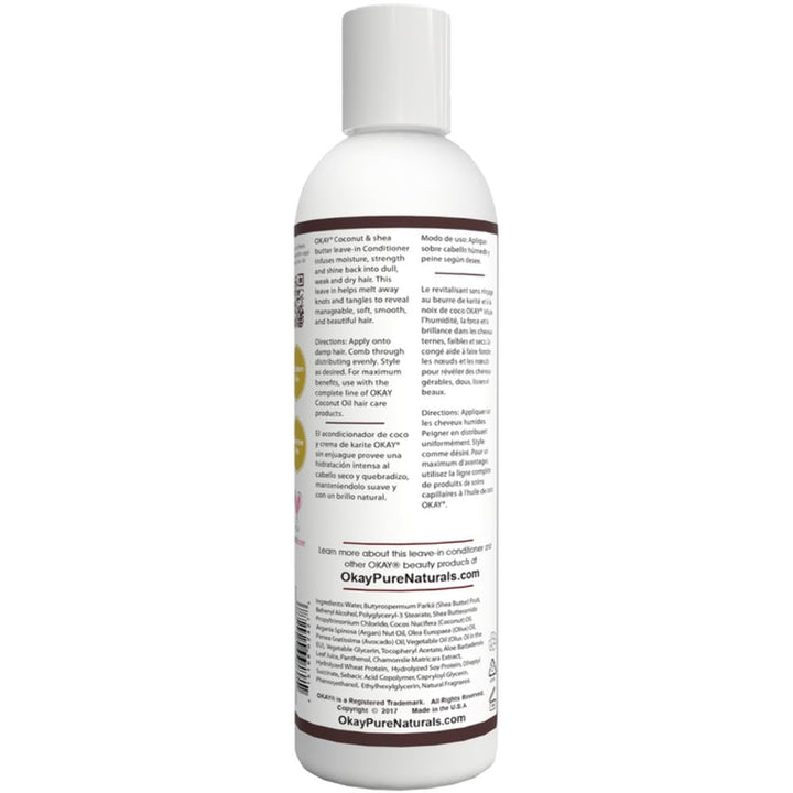 Coconut Leave In Conditioner Shea Butter 8 Ounce