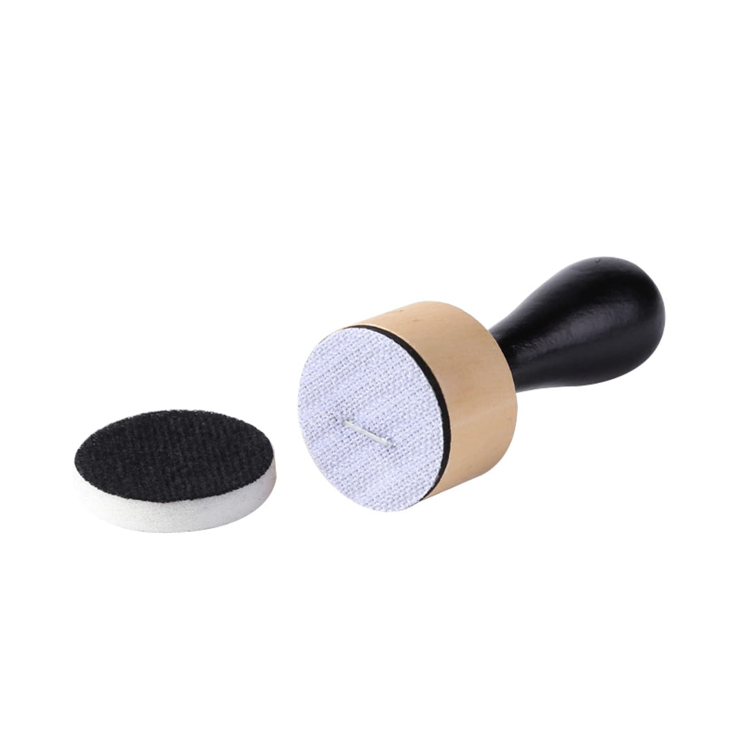 Alcohol Ink Blower Applicator Tool Set, Include 1 Round Blending Tool,1 Air Blower Mini Ink Blower,50 Felts Replacement Foams Mini Blending Tool for Card Making Embossing Painting Rendering
