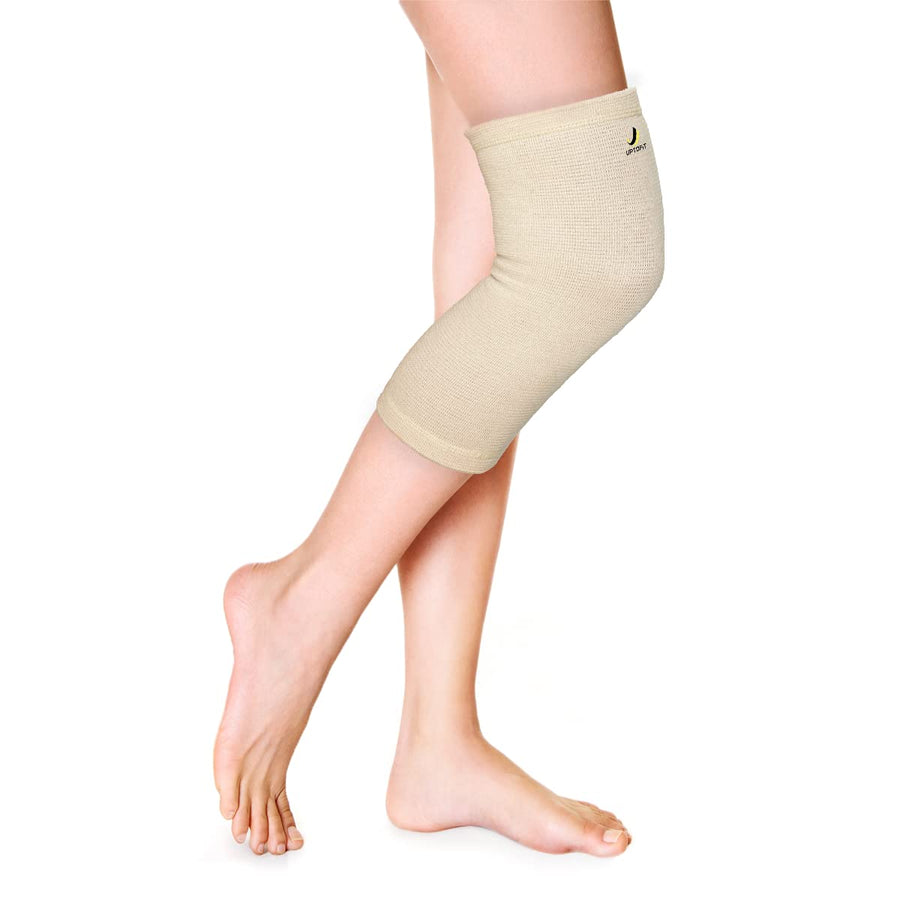 True Copper Compression Knee Sleeve, Lightweight Brace for Everyday Knee Support, Breathable Fabric for Jogging and Daily Activity, Unisex (Medium)