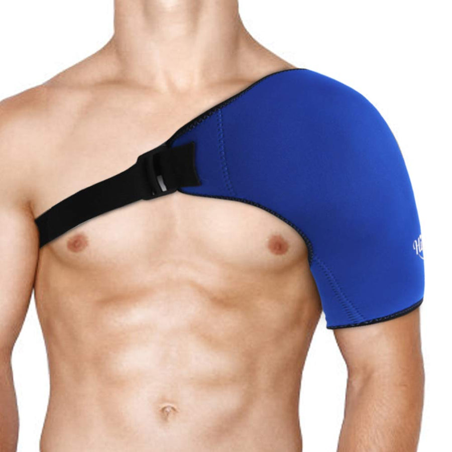 Shoulder Ice Pack Wrap, Rotating Cuff Cold Therapy, Reusable Ice Pack Hot and Cold Shoulder Brace for Tendonitis, Shoulder Pain Relief, Post-Operative Shoulder Recovery