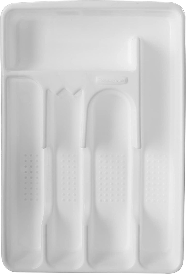FG2919RDWHT White INC WHT Cutlery Tray, Small
