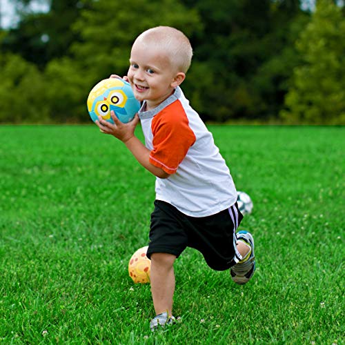 Kid and Toddler Soccer Ball - Size 1 and Size 3, Pump and Gift Box Included (Size 1, Terry, The Fox)