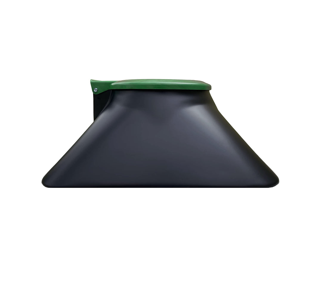 The Original In-Ground Dog Waste Disposal System, Black with Green Lid (3800X)