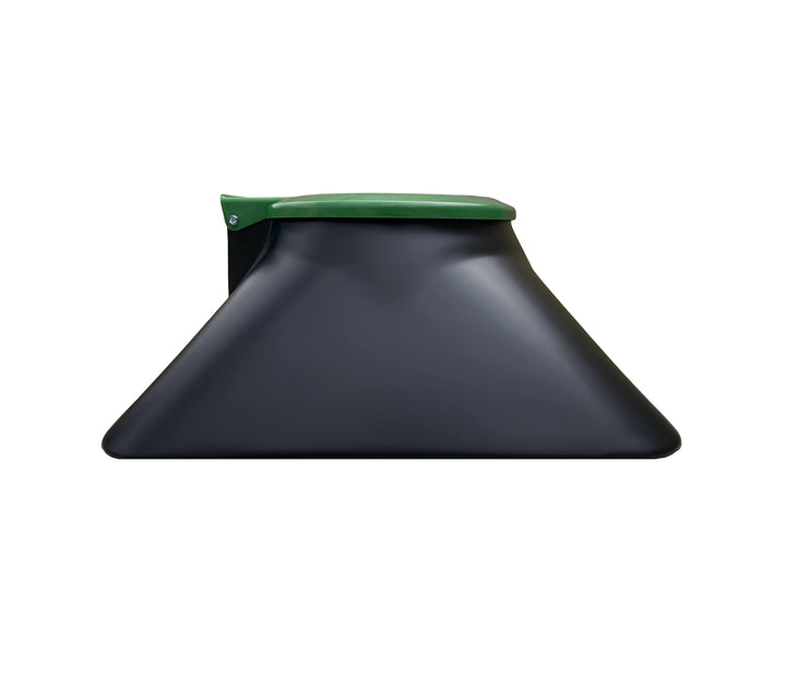 The Original In-Ground Dog Waste Disposal System, Black with Green Lid (3800X)