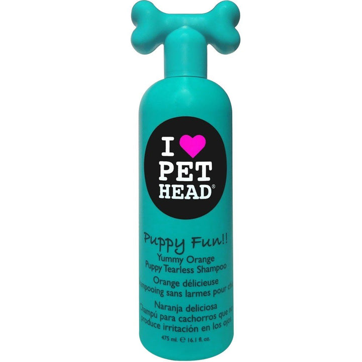 Pet Head Puppy Fun!! Tearless Shampoo, 16.1oz Yummy Orange,00412A