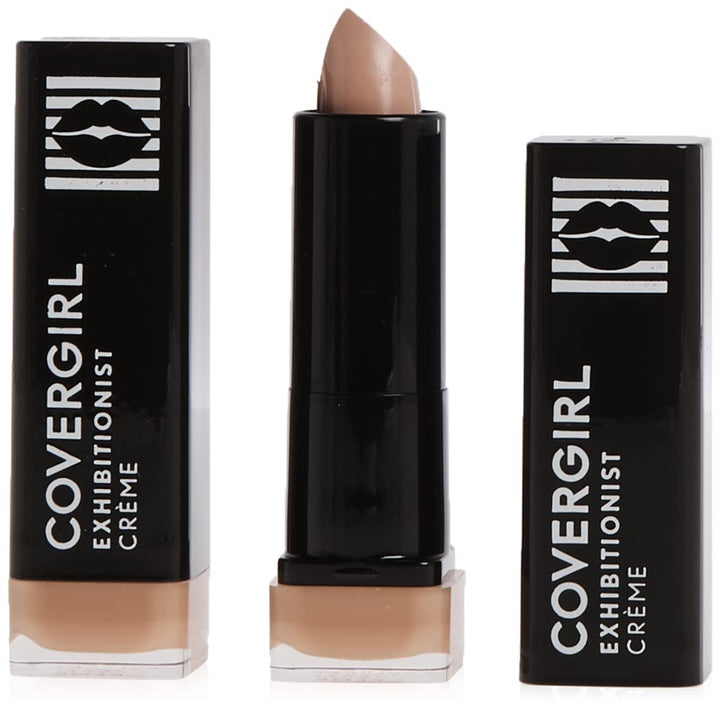 Exhibitionist Lipstick Cream, Dulce de Leche 225, Lipstick Tube 0.123 OZ (3.5 g)