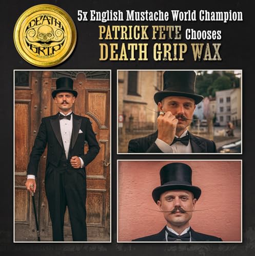 Mustache Wax Death Grip Extra Strong Hold Moustache Wax