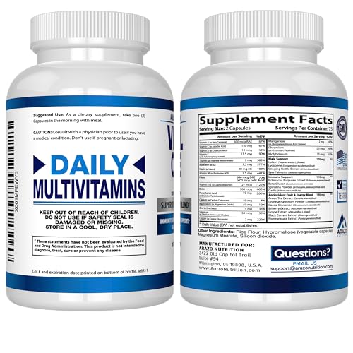 Vital One Multivitamin for Men – Daily Wholefood Supplement - 150 Vegan