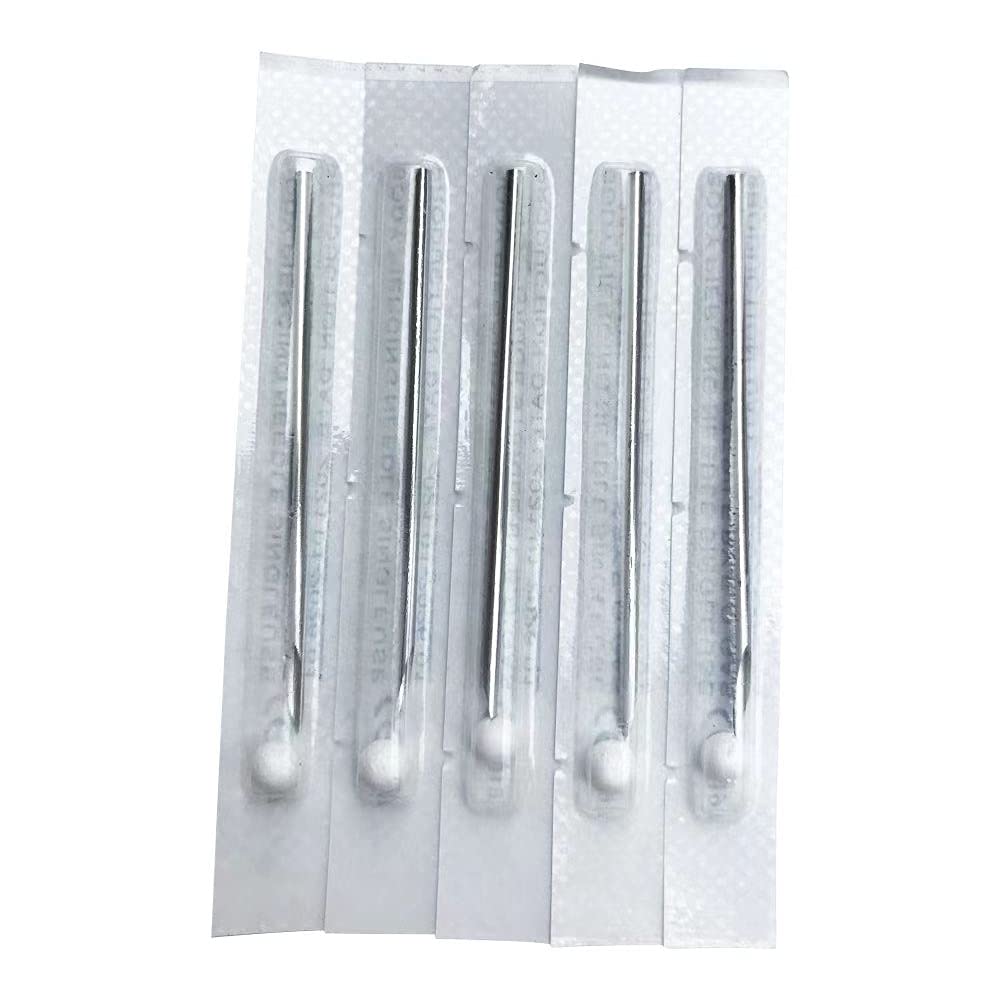 16G 10 Pieces Body Ear Navel Nose Lip Nipple Piercing Needles