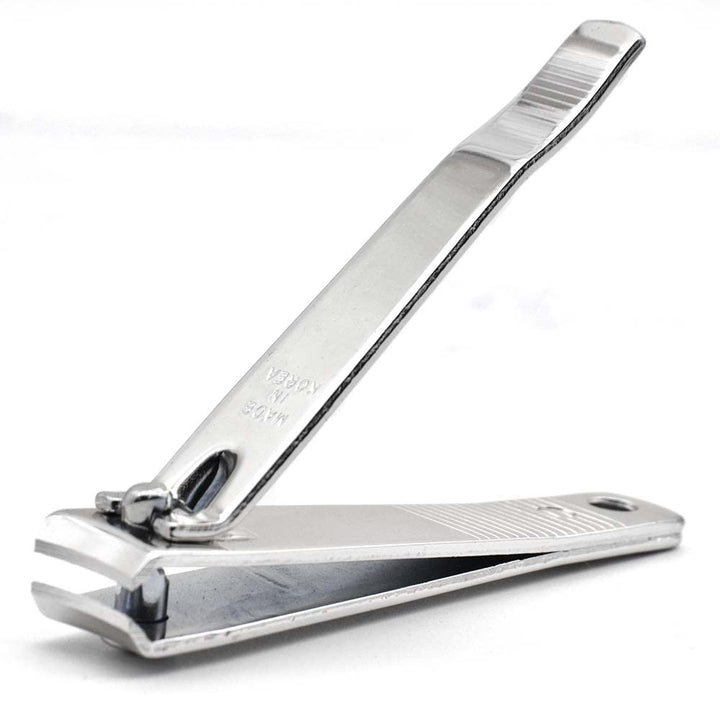 PrettyClaw | Nail Clippers Sharp Edge Fingernail and Toenail Clipper Cutter Thick Nail Trimmer Stainless Steel for Manicure and Pedicure (Curve Edge)