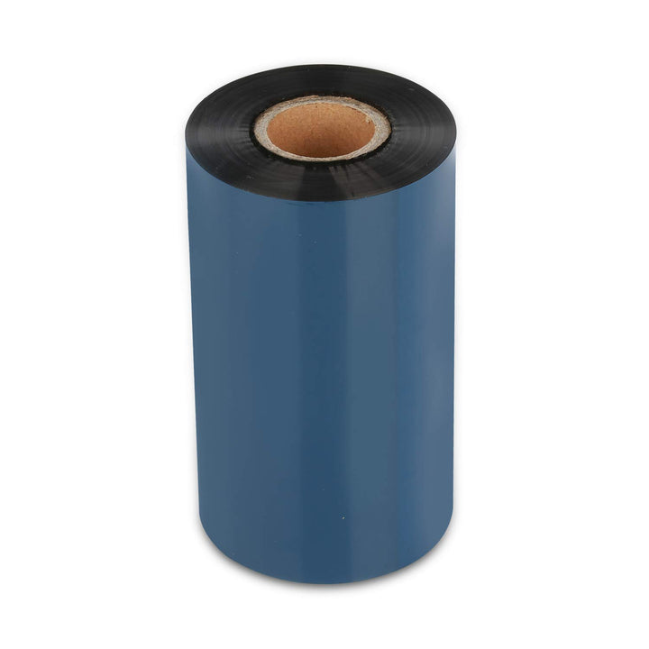 Thermal Transfer Ribbon - Premium Resin-Enhanced Wax - 4.33 x 984 (110mmx300mm) 1 Inch core Ink Outside Compatible for Zebra Datamax Sato TT Printers (1 Roll)