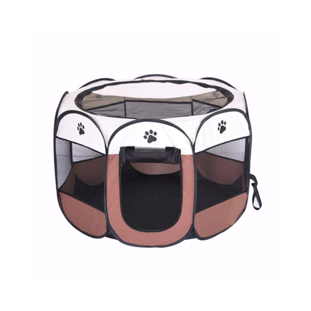 Portable Pet Playpen, Dog Playpen Foldable Pet Exercise Pen Tents Dog Kennel House Playground for Puppy Dog Yorkie Cat Bunny Indoor Outdoor Travel Camping Use