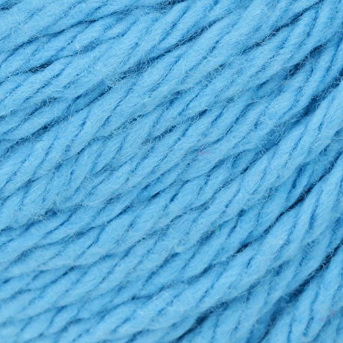 Sugar 'N Cream The Original Solid Yarn, 2.5oz, Medium 4 Gauge, 100% Cotton - Hot Blue - Machine Wash & Dry