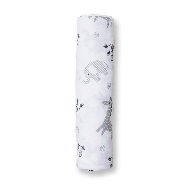 Baby Swaddle Blanket| Unisex Softest 100% Cotton Muslin Swaddle Blanket| Neutral Receiving Blanket for Girls & Boys | 47in x 47in Afrique
