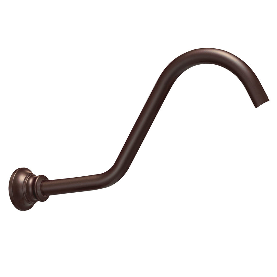 Waterhill Oil Rubbed Bronze 14-Inch Replacement Extension Curved Shower Arm, S113ORB