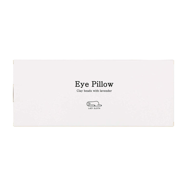 Eye Pillow - Natural Clay Beads with Lavender - Hot or Cold Weighted Eye Mask - Use for Sleeping, Yoga, Meditation
