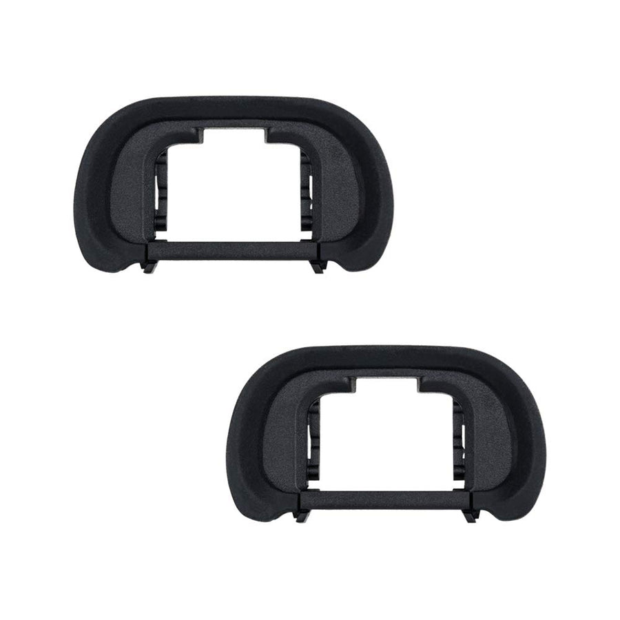 Camera Eyecup Eyepiece Viewfinder for Sony A7 III A7 II A7 A7R IV A7R III A7S II A7S A99 II A9 A58 Camera, Soft Silicone Eye Cup Replacement of Sony FDA-EP18 (2 Pack)