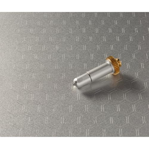 Engraving Tip + QuickSwap Housing, Premium Carbide Steel Engraving Tip, Inscribes Lasting Design on Glass, Metal & More, Compatible with Maker Cutting Machine, Silver