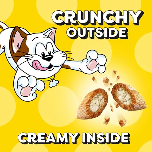 MixUps Catnip Fever Flavor Crunchy and Soft Cat Treats, 16 oz. Tub