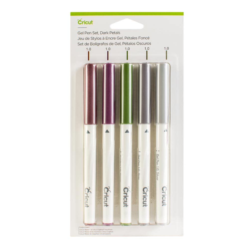 Gel Pen Set, Dark Petals