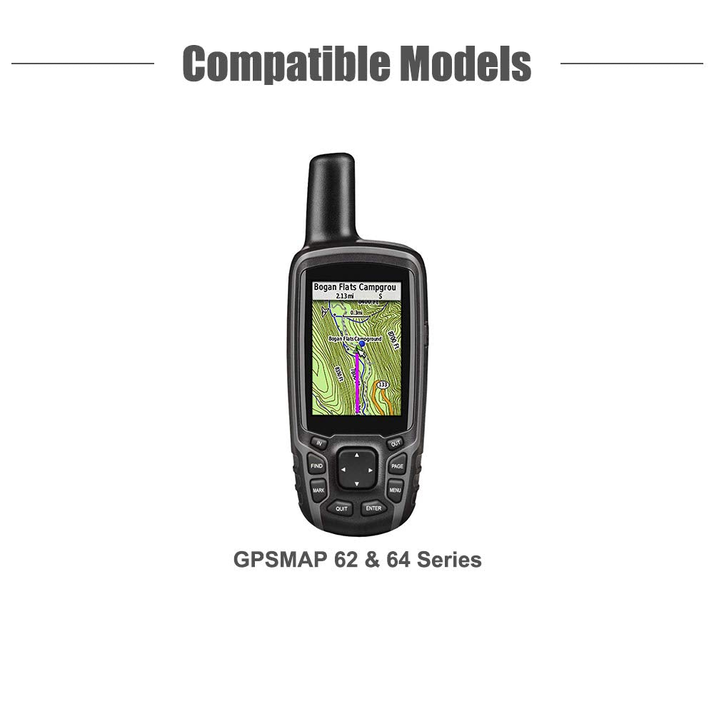Case Compatible with Garmin GPSMAP 62 62s 62st 62sc 62stc 64 64s 64st 64sc 64x 64sx 64csx 65 65s - Silicone Protective Cover Skin - Outdoor Handheld GPS Navigator Accessories