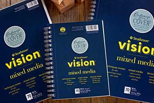 Vision Vellum Mixed Media Pad 7X10-98lb, 70 Sheets -62662570