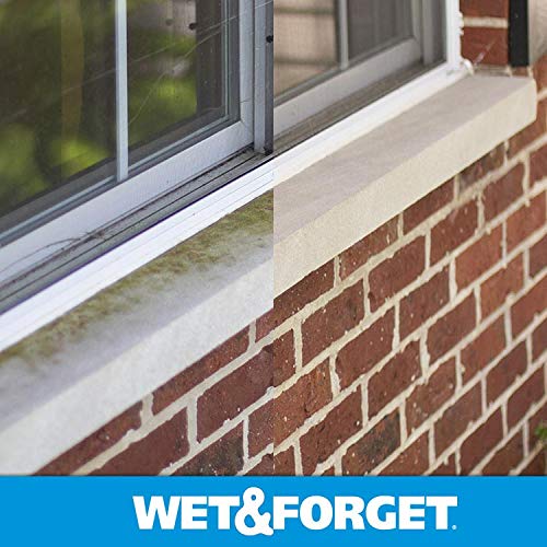 Wet & Forget Outdoor Moss, Mold, Mildew, & Algae Stain Remover Multi-Surface Cleaner, Ready to Use, 64 Ounce