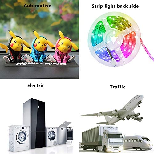 Double Sided Mounting Tape 0.39 x 63.6 Ft 5608 Strong Adhesive Heavy Duty Waterproof Foam Tape Gray Color for LED Strip Light Office Home Car Deco(5608C)
