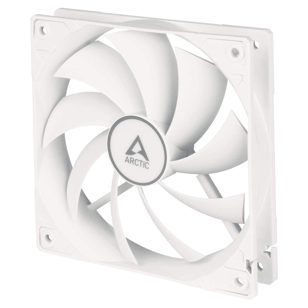 F12 PWM PST - PC Fan, 120mm Fan, PC Case Fan with PWM Sharing Technology (PST), Quiet motor, Computer, Fan Speed: 230-1350 rpm - White
