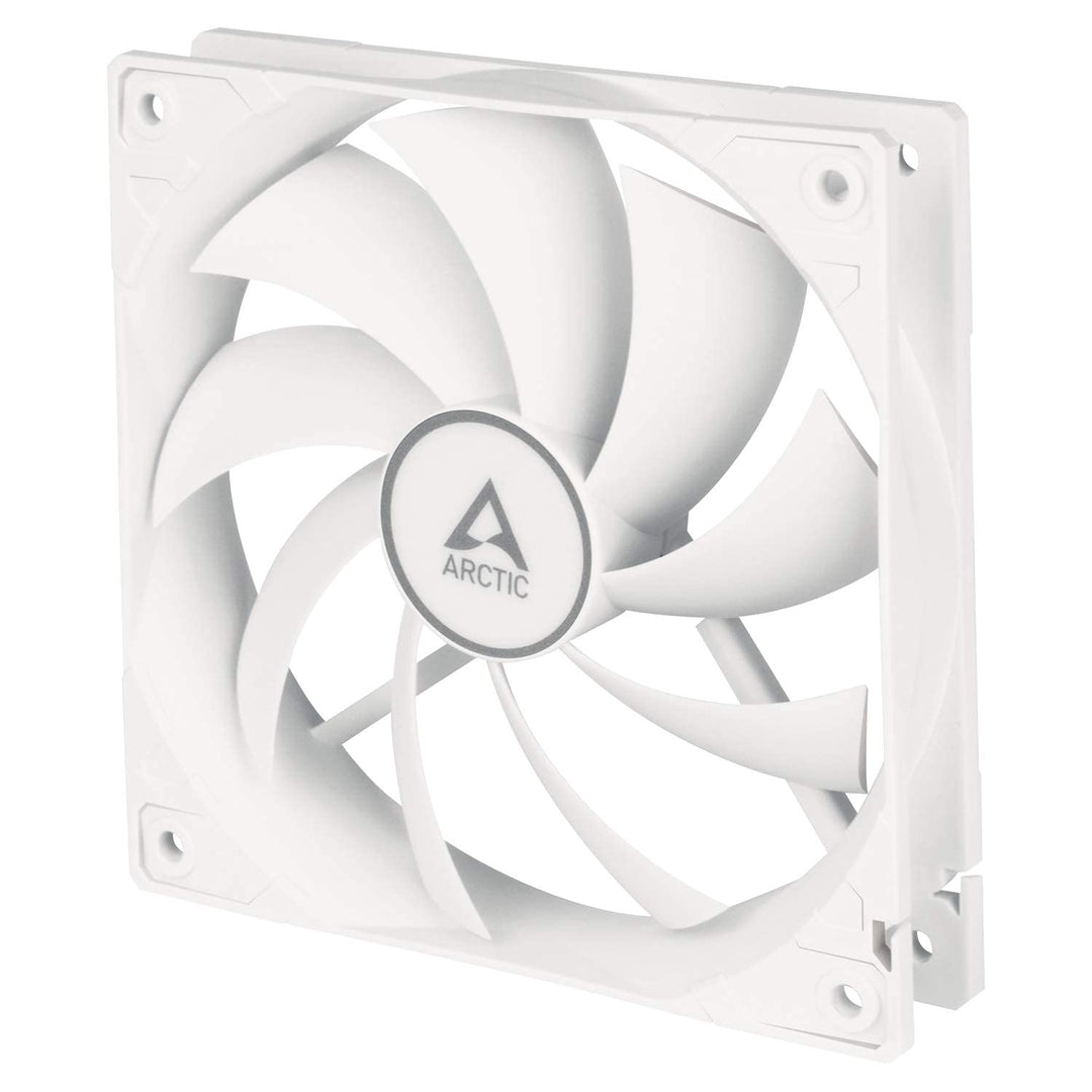 F12 PWM PST - PC Fan, 120mm Fan, PC Case Fan with PWM Sharing Technology (PST), Quiet motor, Computer, Fan Speed: 230-1350 rpm - White