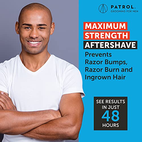 Maximum Strength Aftershave Formula - After Shave Solution Eliminates Razor Bumps and Ingrown Hairs - 4 Ounces