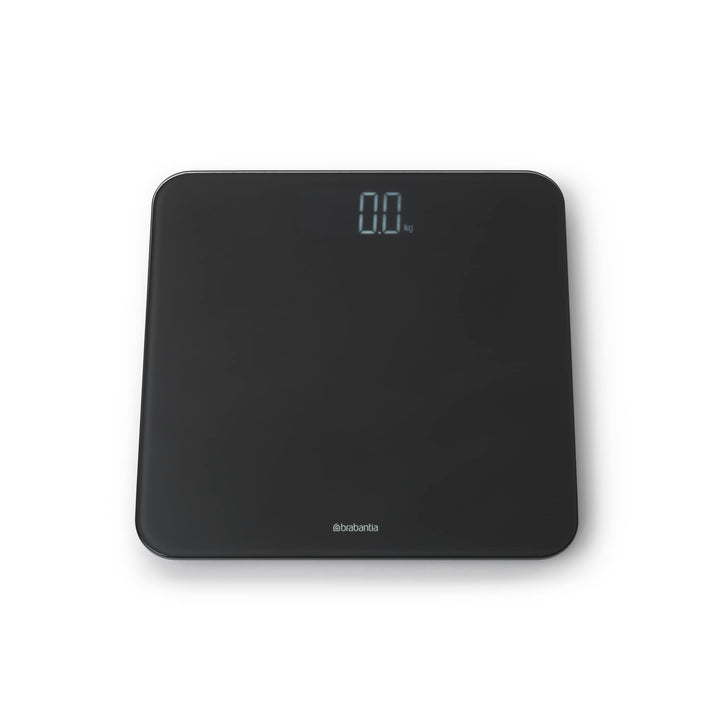 Renew Digital Bathroom Weighing (Dark Gray) Battery-Powered Personal Body Weight Scales with Backlit LED Display