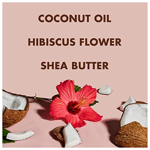 Fair Trade Sulfate Free Coconut Hibiscus Curl & Style Milk with Silk Protein & Neem Oil For Thick, Defined, Curly Hair 8 oz