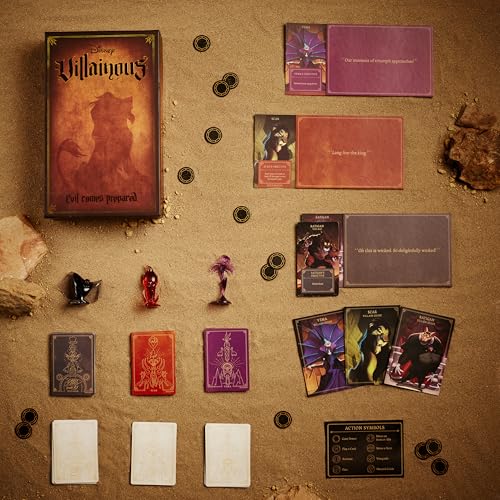 Disney Villainous: Evil Comes Prepared - Strategy Board Game for Ages 10 & Up | Stand-Alone & Expansion | 2019 TOTY Game of The Year Award Winner, 2020 Finalist