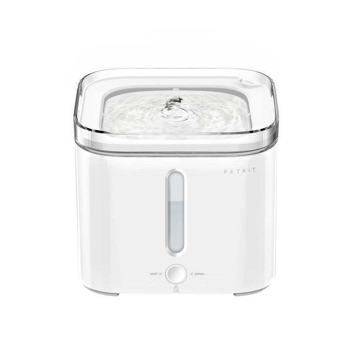 Automatic Pet Water Fountain, with Anti-Dry Burning Pump, Smart/Normal Modes, Water Level Window, Ultra-Quiet, Quadruple Filtration Cat/Dog Water Dispenser -2L