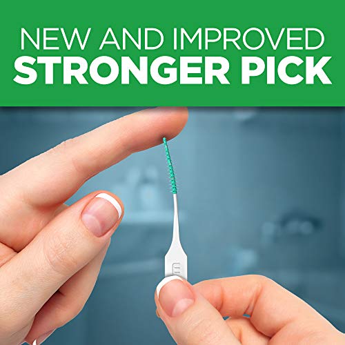 Soft-Picks Original, Easy to Use Dental Picks for Teeth Cleaning and Gum Health, Disposable Interdental Brushes with Convenient Carry Case, Dentist Recommended Dental Picks, 100ct