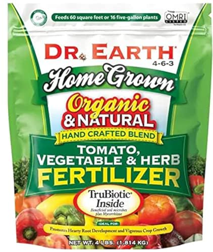 Organic 5 Tomato, Vegetable & Herb Fertilizer Poly Bag