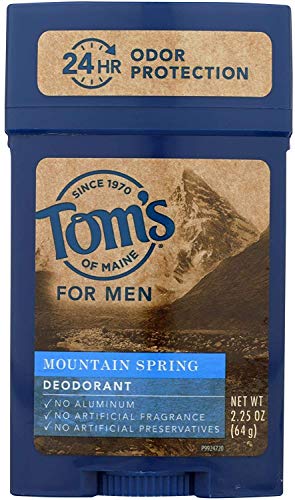Natural Long Lasting Men's Deodorant, Mountain Spring 2.25 oz