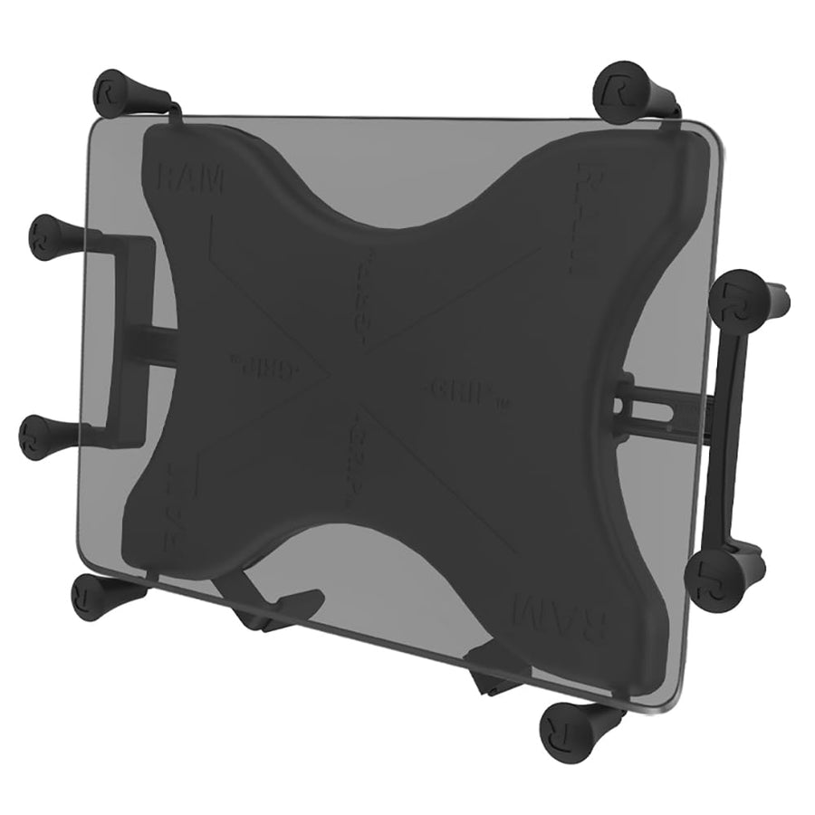 RAM Mounts RAM-HOL-UN9U X-Grip Universal Holder for 9-11 Tablets Compatible with RAM B 1 and C 1.5 Size Round Ball Bases