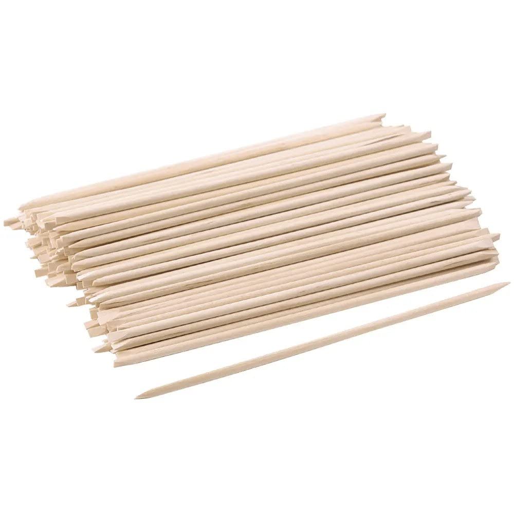 Birchwood Cuticle Sticks, for Manicures and Pedicures, 7†L, 144-Count