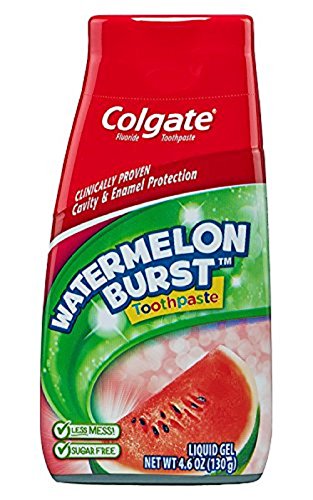Kids 2 In 1 Toothpaste & Mouthwash, Watermelon Flavor, 4.6 oz (130 g)