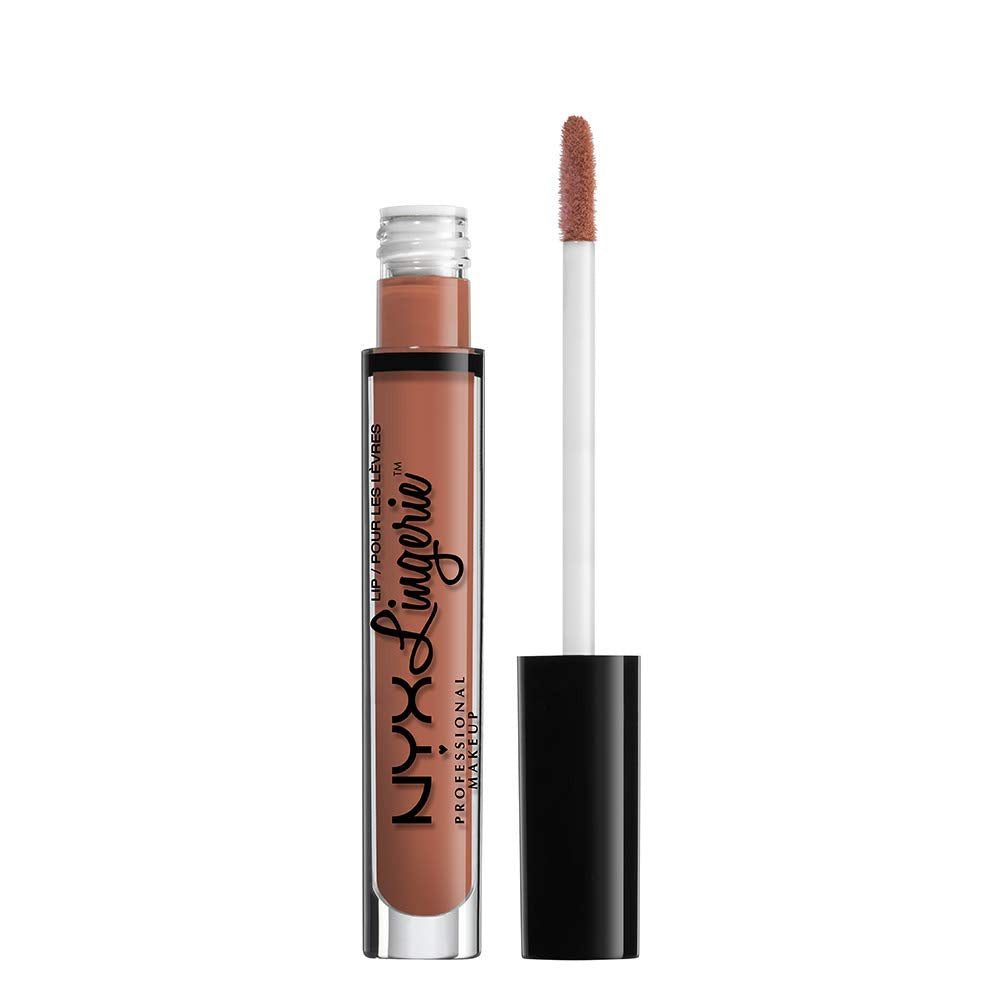 Lip Lingerie Matte Liquid Lipstick - Ruffle Trim, Cinnamon Pink