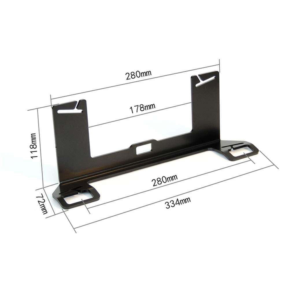 Universal Latch ISOFIX Belt Interfaces Guide Retainer Thicken Steel Car Seat Bracket