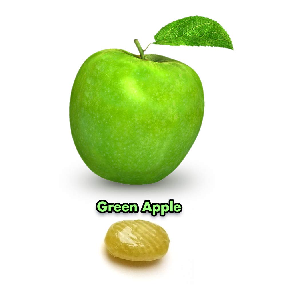 Preggie Pop Drops, Natural Green Apple, 21 Count