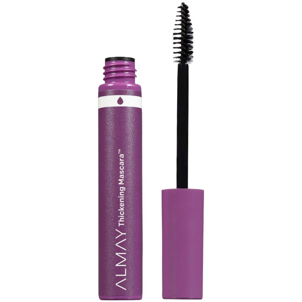Waterproof Mascara, Thickening Volume & Length Eye Makeup, Ophthalmologist Tested, Fragrance Free, Hypoallergenic, Black, 0.26 Oz