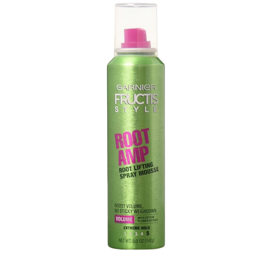 Fructis Style Root Amp Lifting Spray Mousse, Extreme Hold, 5.0 Oz, 1 Count (Packaging May Vary)