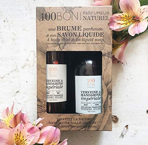 100Bon Verveine Et Mandarinetonifiante Liquid Soap 10 Oz